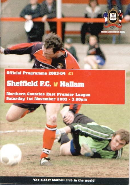 Sheffield FC Programme